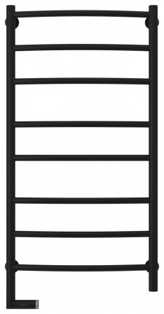 Полотенцесушитель электрический Сунержа Галант 2.0 100х50 черный матовый, подключение правое