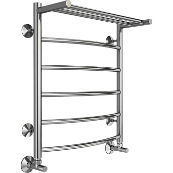 Полотенцесушитель водяной с полкой Terminus Классик П6 50х60