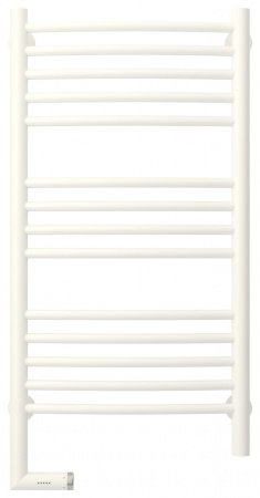 Полотенцесушитель электрический Сунержа Богема 2.0 80х40 белый матовый, подключение правое