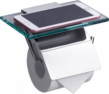 Держатель туалетной бумаги Rush Edge ED77131 Хром