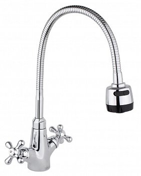 Смеситель для кухни Timo Aviator 0076F chrome хром