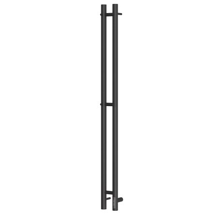 Полотенцесушитель электрический Point Деметра PN12812B П3 80x1200, диммер справа, черный