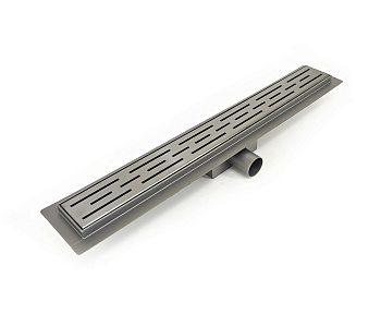 Желоб линейный ESBANO META M-RAIN-60GM 80см оружейная сталь