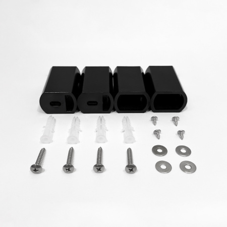 Полотенцесушитель электрический Fixsen BASIC 600х500 FX-7400B, черный