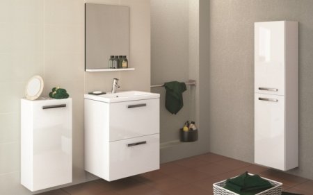 Тумба под раковину Cersanit Melar Como 50 подвесная Белая B-SU-MEL-CM50