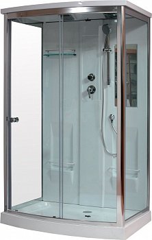 Душевая кабина Timo Lux T-7715 P 120x90x225 профиль хром глянцевый, стекло прозрачное