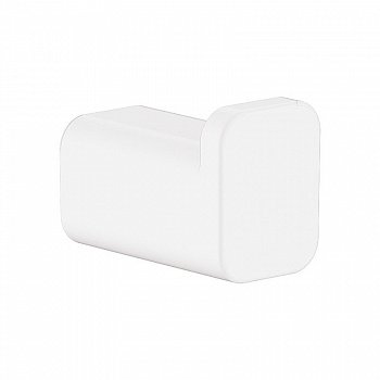 Крючок Hansgrohe AddStories 41742700 белый матовый