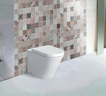 Унитаз приставной Grossman Modern GR-PR3011 белый, с сиденьем микролифт