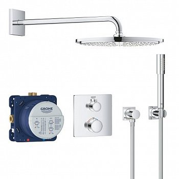 Встраиваемая душевая система Grohe Grohtherm 34730000 хром