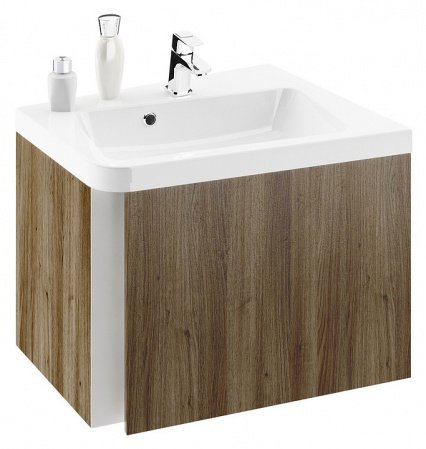 Тумба для комплекта Ravak SD 10° 65 темный орех R