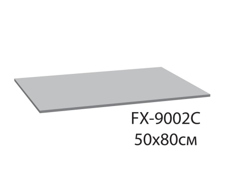Коврик для ванной Fixsen Nice, голубой, 1-ый (50х80 см), FX-9002C