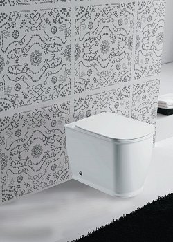 Унитаз приставной Grossman Comfort GR-PR3013 белый, с сиденьем микролифт