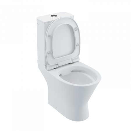 Унитаз напольный IDDIS Edifice Rimless EDIRDSEi24 белый, с сиденьем микролифт