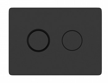 Кнопка смыва пневматическая Cersanit ACCENTO черный матовый