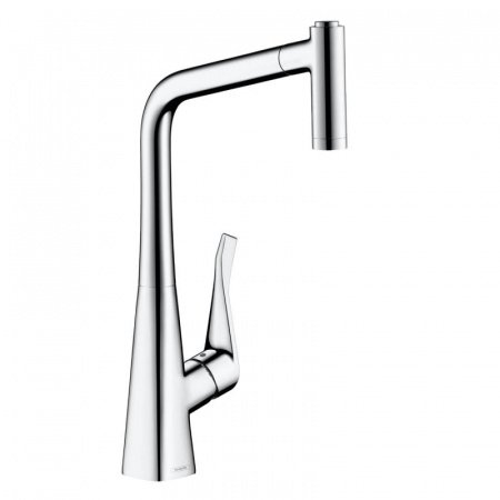 Смеситель для кухни Hansgrohe Metris M71 73801000 хром