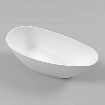 Ванна WHITECROSS Spinel A 150x70 (белый мат) иск. камень