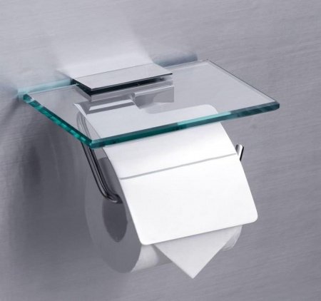 Держатель туалетной бумаги Rush Edge ED77131 Хром