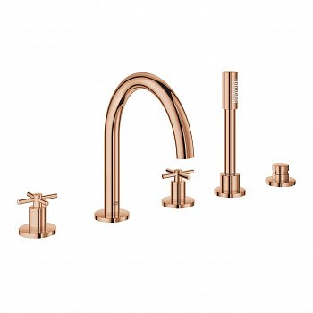 Комплект смесителей для ванны Grohe Atrio 19923DA3 теплый закат