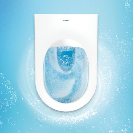 Унитаз приставной безободковый Duravit White Tulip 2001090000 без сиденья