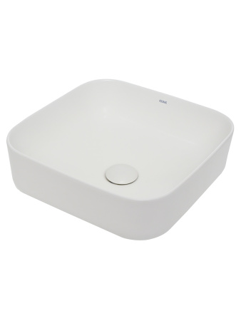 Раковина накладная 39см AQUAme AQM5011MW белый матовый