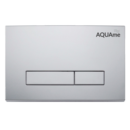 Панель смыва AQUAme AQM4103CR хром