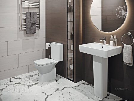 Унитаз-компакт Santek Нео с горизонтальным выпуском 1WH302194