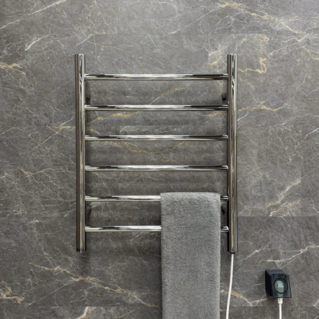 Полотенцесушитель электрический Fixsen CLASSIC 600х500 FX-7100, хром