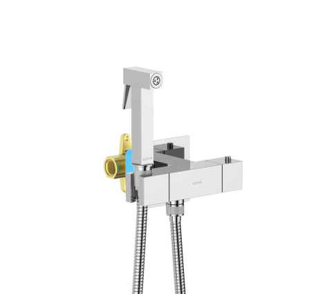 Гигиенический душ с термостатом Aquatek Либра AQ1028CR хром