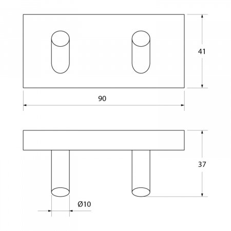 Крючок IDDIS Edifice EDISB20i41 хром