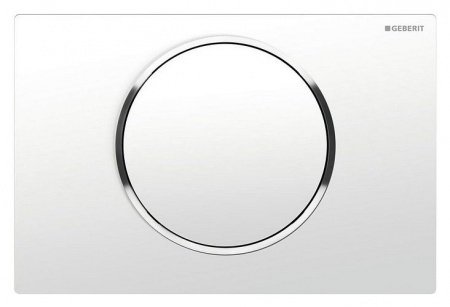 Кнопка смыва Geberit Sigma 10 115.758.KJ.5 белый/хром глянцевый