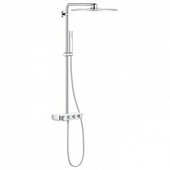 Душевая стойка Grohe Euphoria SmartControl System Cube 26508LS0 белый/хром