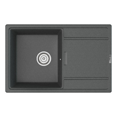 Мойка кухонная Point Лаура 78 PN3005GR, графит
