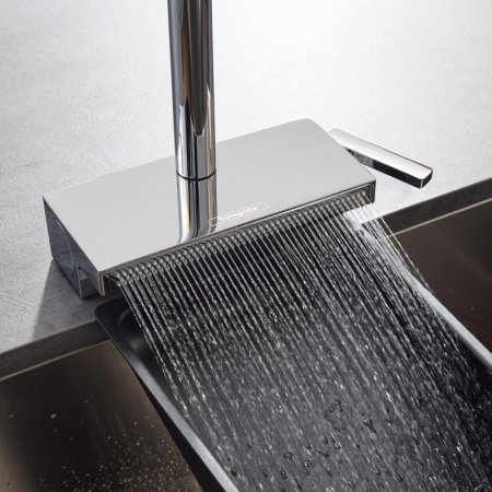 Смеситель для кухни Hansgrohe Aquno Select M81 73831000 хром