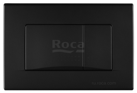 Кнопка смыва для унитазов Roca Active 32B 8901130B6 черный матовый