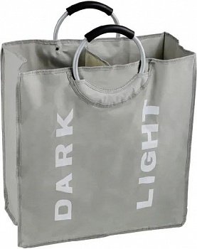 Корзина для белья Fixsen FX-1021 Серая