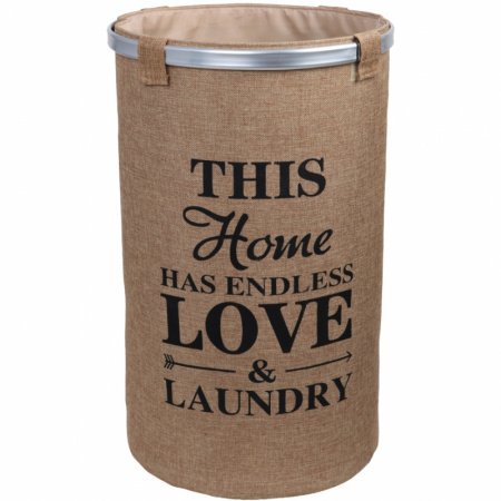 Корзина для белья Fixsen FX-1031В Бежевая