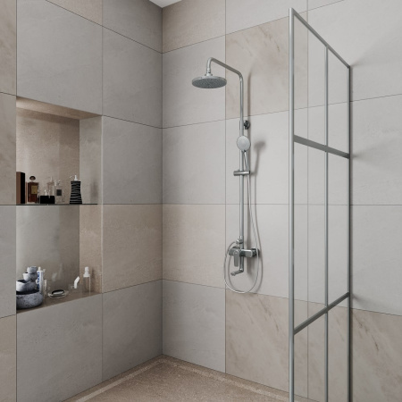 Душевая система DQ Bayern.Fürth DA1523701B18, хром