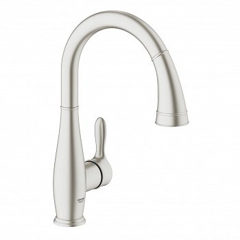 Смеситель для кухни Grohe Parkfield 30215DC1 суперсталь
