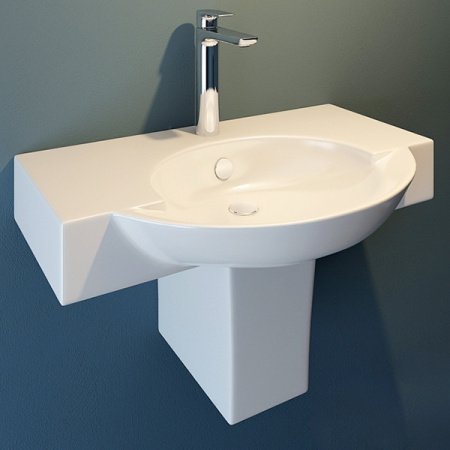 Раковина Jacob Delafon Presquile E1343 80 см