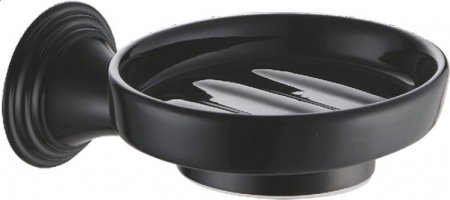 Мыльница Fixsen Luksor FX-71608B Черный Золото