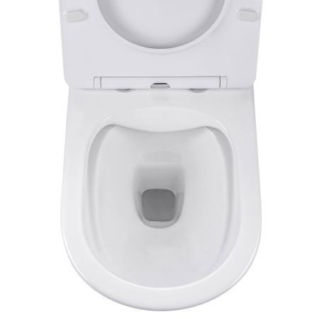 Унитаз подвесной безободковый Vincea Edge-M VT1-37 белый, с сиденьем микролифт