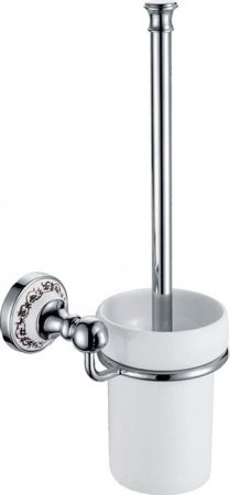 Ершик для унитаза Fixsen Bogema FX-78513 Хром Белый