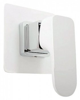 Смеситель Rav Slezak Yukon CB YU183CB Хром/Белый