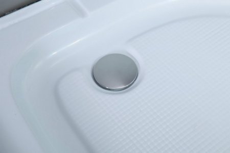 Душевая кабина Timo Eco TE-0702 R 120x80x215 профиль белый, стекло рифленое