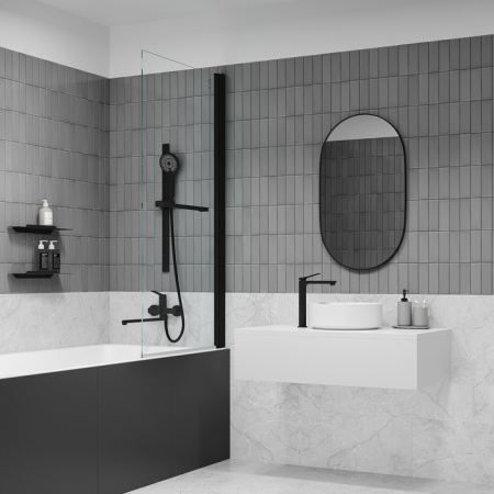 Смеситель для раковины IDDIS Parker PARBL01i01 черный матовый