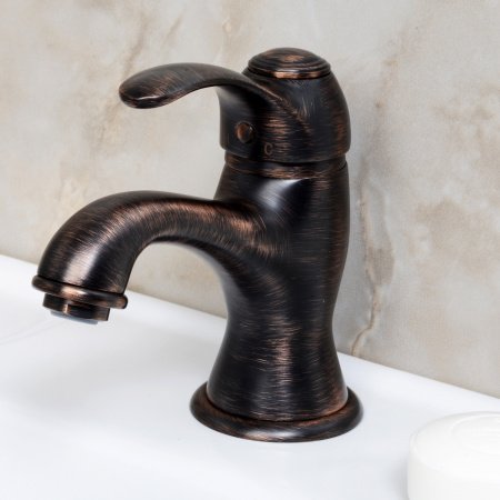 Смеситель для раковины WasserKraft Isar 1303 темная бронза