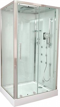 Душевая кабина Timo Premium PURO Н-510 L 120x90x220 профиль хром глянцевый, стекло прозрачное