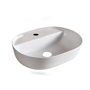 Раковина накладная 50см Point Виктория PN43066 белый