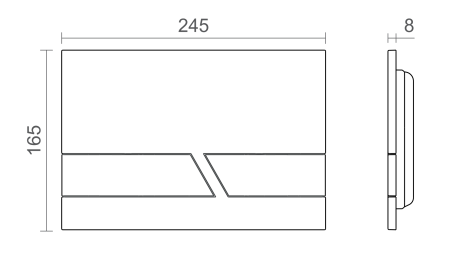 Клавиша CTESI Kali PVD (золото)