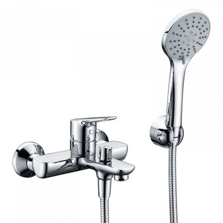 Смеситель для ванны с душем WasserKraft Lippe 4501 хром